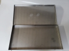 Edelstahlwanne mit Deckel 300 x 600 mm
