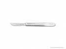   Martor Grafix Scalpel, Big, Chromed SteelBlade No. 21  