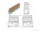 Drucktampon Nr. 58 Alu M5