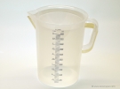 Messbecher mit Henkel, blaue Skala, 5000 ml