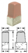 Drucktampon Nr. 2008 M Alu M6