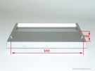 Farbwanne, komplett, fr TIC 182, 100x300mm