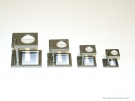   Ecobra Thread Counter, Cut-out: 10x10mm, Magnification: 12x  