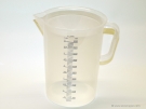   Measuring Cup with handle, blue scale, 5000ml  