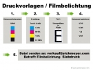   Film Production: Screen Printing, Repro, Invoiced at cost  
